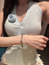 LOUIS WATER天然綠幽靈手串女千層聚寶盆本命年水晶手鏈男本命佛護身符轉(zhuǎn)運珠 【龍/蛇】普賢菩薩-高貨千層綠幽靈手串【送國檢證書】 8mm 曬單實拍圖