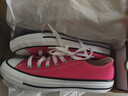 匡威（Converse）官方 All Star男女低幫帆布鞋西瓜紅玫紅色A06569C A06569C 37 曬單實(shí)拍圖
