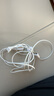 品勝（PISEN）iPhone17有線(xiàn)耳機半入耳式type-c接口適用華為mate60p80榮耀小米紅米蘋(píng)果14平板iPad電腦吃雞通話(huà) typec半入耳【蘋(píng)果15-17/華為】白 曬單實(shí)拍圖