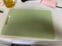 蘇泊爾（SUPOR）進(jìn)口樹(shù)脂菜板抗菌砧板切菜板家用生熟分切案板36*24*1.3cm 曬單實(shí)拍圖