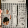 松下（Panasonic）【國家補(bǔ)貼】電動理發(fā)器家用理發(fā)推子成人兒童剃發(fā)器便攜剃頭刀理發(fā)神器造型定長低噪音款充插兩用 白色【4種配件+6段長度調(diào)節(jié)】 PGF40 曬單實(shí)拍圖