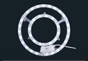 雷士照明（NVC）led光源磁鐵吸附式吸頂燈燈芯吊扇風扇燈三色替換led燈盤模組燈芯 36W 鏤空款白光直徑31cm 曬單實拍圖