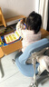 光明園迪G3mini實(shí)木兒童學(xué)習桌椅套裝中小學(xué)生課桌多功能可升降書(shū)桌寫(xiě)字桌 G3mini貴族櫸+A6P椅+冰海藍椅套 曬單實(shí)拍圖