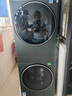 美的（Midea）洗烘套裝10kg滾筒洗衣機+變頻熱泵烘干機純平全嵌【清風(fēng)明月2.0洗烘塔】以舊換新 MGH20A-G+MAX遠山青【純色款洗烘塔】 曬單實(shí)拍圖