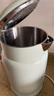 九陽(yáng)（Joyoung）熱水壺燒水壺電水壺 雙層壺體 304不銹鋼 1.5L家用0膠水電水壺 K15FD-W112 曬單實(shí)拍圖