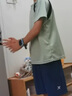 361°兒童短褲夏季男女童3-12歲透氣運(yùn)動(dòng)褲梭織五分褲 藏青 150 曬單實(shí)拍圖