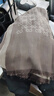 古馳（GUCCI）男女同款經(jīng)典雙G雙面印花流蘇爆款圍巾淺棕色 165904 3G646 9664 曬單實拍圖