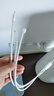 圖拉斯小冰線充電線三合一適配原裝蘋果華為安卓usb轉(zhuǎn)type-c數(shù)據(jù)線iphone車載一拖三快充線 【冰透白1.68米】低溫快充不傷機(jī) 曬單實拍圖