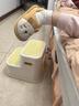牧童兒童棉拖鞋男女童幼兒寶寶四季款居家鞋小兔子布拖鞋 姜奶黃 150 曬單實(shí)拍圖
