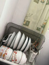 石呆消毒柜家用小型碗筷刀具收納臺式餐具保潔柜紫外線(xiàn)茶杯消毒烘干一體機母嬰新款廚房碗柜筷子消毒機 38L高配版：紫外線(xiàn)殺菌+巴氏高溫烘干免瀝水 曬單實(shí)拍圖