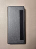韓諾適用vivo x fold5手機(jī)殼新款vivoxfold5保護(hù)套折疊屏智能視窗翻蓋皮套鏡頭耐刮防摔真素皮 鈦度黑 曬單實(shí)拍圖