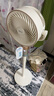 美的（Midea）空氣循環(huán)扇電風(fēng)扇落地扇家用節(jié)能輕音一級(jí)能效安睡風(fēng)扇凈化扇輕羽扇 【藍(lán)牙語(yǔ)音智控 抑菌柔風(fēng)】GDI24RY 曬單實(shí)拍圖