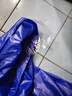 維諾亞加厚牛筋雨衣雨褲套裝兩件套工地干活農活防水上衣單件防雨全身 全身藍色單件上衣 均碼1件男女【身高150-168】 曬單實(shí)拍圖