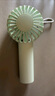 京東京造【可旋轉、桌面可用】冰淇淋Elite大風(fēng)力手持小風(fēng)扇 靜音便攜式小型迷你USB充電 隨身家用 香草白 曬單實(shí)拍圖