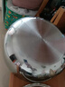 柏尼森鋁鍋家用湯鍋老式加厚蒸鍋煮餃子雙耳鍋尖底純鋁帶籠屜燃?xì)庠顚Ｓ?34CM鋁湯鍋+1蒸片+2蒸籠 1cm 曬單實(shí)拍圖