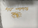 博洋家紡枕頭芯可水洗全棉刺繡單人軟枕芯中枕對裝 蓮儀48*74cm 曬單實拍圖