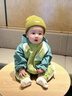 迪士尼（Disney）嬰兒衣服連帽連體衣開(kāi)春秋季裝款男女寶寶超萌洋氣外出哈衣 綠色 90cm 曬單實(shí)拍圖