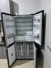 美的（Midea）熊墩墩601雙系統純平全嵌凈味除菌十字四開(kāi)門(mén)一級無(wú)霜家用電冰箱BCD-601WUSPZM(E)海貝黛 曬單實(shí)拍圖
