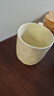 彩致（CAIZHI）馬克杯家用陶瓷水杯學(xué)生泡茶杯辦公室咖啡杯 奶油黃CZ6787 曬單實(shí)拍圖