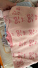 班喜迪嬰兒衣服春秋款女寶寶毛衣連體衣新生兒滿(mǎn)月百天針織長(cháng)袖外出爬服 粉色 90cm 曬單實(shí)拍圖