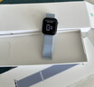 Apple/蘋果 Watch Series 10 智能手表GPS款42毫米銀色鋁金屬表殼青云色回環(huán)式運(yùn)動(dòng)表帶MX1L3CH/B 曬單實(shí)拍圖