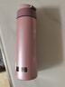 虎牌（TIGER）保溫保冷杯男女七夕禮物不銹鋼水杯子MMJ-A48C-PB 蜜桃粉480ml 曬單實(shí)拍圖