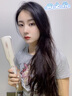奧克斯（AUX）直發(fā)夾板女士不傷發(fā)理發(fā)店專用直板夾夾發(fā)板負(fù)離子直發(fā)器卷發(fā)直發(fā)兩用棒拉直器熨板直發(fā)男士卷發(fā)棒 輕奢白【沙龍級+2300W負(fù)離子】 45mm 曬單實拍圖