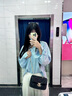 CinvaiKrose通勤包包女包2025年新款斜挎包女士單肩菱格鏈條包教師節(jié)禮物生日 黑色Black【小號】送女友老婆走心 曬單實拍圖