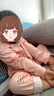 莫代爾兒童睡衣春秋新款中小童女孩卡通超萌開衫套裝女童薄款長(zhǎng)袖家居服 粉色蘿卜兔 110碼建議身高100-110 拍1件發(fā)一 曬單實(shí)拍圖