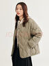 雪中飛新款時(shí)尚百搭經(jīng)典斜插大口袋防風(fēng)袖口保暖女士短款羽絨服女 松木卡其|7467 L /170/92A 曬單實(shí)拍圖