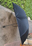 天堂 雙人雨傘三折 雨傘加大加固三折晴雨傘全鋼十骨大傘 烏木黑 曬單實拍圖