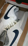耐克男子透氣平底運(yùn)動(dòng)鞋冬季板鞋NIKE COURT VISION LOW HF1068 133帆白/深藏青 40 曬單實(shí)拍圖