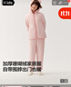 蕉內絨絨506Home兒童睡衣男女童可外穿羊羔絨連帽長(cháng)袖長(cháng)褲家居服套裝 曬單實(shí)拍圖