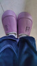 安尚芬德國手術(shù)室醫護級棉拖鞋女款秋冬季保暖防滑加絨防水防臭護士鞋男 深紫 38-39 適合37-38（內長(cháng)240mm） 曬單實(shí)拍圖