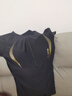 李寧（LI-NING）泳衣女連體平角游泳衣女士專業(yè)運動保守顯瘦溫泉泳裝7561黑金L 曬單實拍圖