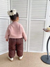 G.DUCKKIDS小黃鴨男童褲子冬季兒童棉褲加絨加厚寶寶三層夾棉冬褲男孩保暖褲 黑色 90 尺碼1~2歲【 80-90cm】 曬單實(shí)拍圖