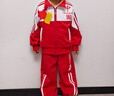 G.DUCKKIDS小黃鴨童裝兒童套裝女童衣服秋裝中國紅校服國慶運動(dòng)會(huì )演出服春秋 外套加長(cháng)褲 110 建議4~5歲【100-110cm】cm 曬單實(shí)拍圖