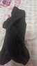 宜而爽【100%純棉】女士襪子女休閑中筒襪秋冬棉防臭吸汗舒適純色6雙裝 曬單實(shí)拍圖