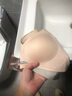 歐迪芬內衣女聚攏無痕收副乳柔軟透氣時尚鏤空字母肩帶無鋼圈美背文胸罩 膚色 XL 【120-135斤】 曬單實拍圖