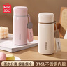 樂扣樂扣（LOCK&LOCK）保溫杯輕量杯水杯菲特旋蓋情侶杯兩件套450ml*2 白藍(lán)+黑紅套裝- 450ml *2 曬單實(shí)拍圖