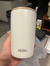 膳魔師（THERMOS）保溫杯415毫升咖啡杯男女士情侶學(xué)生簡(jiǎn)約便攜水杯子 TCDP-400 WH 曬單實(shí)拍圖