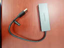 聯(lián)想（Lenovo）USB3.0金屬分線(xiàn)器擴展塢高速4口集線(xiàn)器HUB拓展塢筆記本電腦一拖多轉換器轉接頭延長(cháng)線(xiàn)Type-C供電 曬單實(shí)拍圖