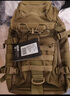 MAXGEAR  X7戰術(shù)雙肩包 男軍迷彩戶(hù)外運動(dòng)休閑時(shí)尚個(gè)性旅游旅行登山背包 卡其色 曬單實(shí)拍圖