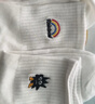 南極人（Nanjiren）5雙白色中筒襪子男士夏天7A抗菌刺繡長筒襪長襪男春夏季棉襪 曬單實拍圖