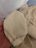 都市麗人含羊絨蠶絲德絨發(fā)熱保暖內衣女士加絨加厚秋衣秋褲套裝奶茶膚L 曬單實(shí)拍圖