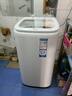 海爾洗衣機小型3.3公斤迷你嬰兒寶寶內衣兒童洗衣機95℃燙燙洗除菌免清洗全自動(dòng)波輪洗衣機國家補貼 R500冰雪白-免清洗3.3公斤全不銹鋼內筒 曬單實(shí)拍圖