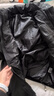 JEANSWEST LIFE棉衣男冬季2025新款外套男加厚潮流保暖棉服 黑色MYM24-99999 XL （建議140-165斤） 曬單實(shí)拍圖
