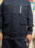誠墨（CHENGMO）純棉耐磨工作服套裝男勞保服春秋季電焊工服防燙建筑工裝汽修戶外 純棉【藏青630】套裝（衣+褲） 2XL 180/2XL建議體重140-160斤 曬單實拍圖
