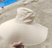 啄木鳥(niǎo)大檐防曬帽子女春夏季戶外騎行防紫外線太陽(yáng)帽加長(zhǎng)遮臉披肩遮陽(yáng)帽 曬單實(shí)拍圖