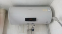 史密斯（A.O.SMITH）60升電熱水器 國家補貼 無(wú)地線(xiàn)可安裝 安全隔電 金圭內膽 速熱節能 一鍵中溫保溫E60VDS  曬單實(shí)拍圖